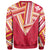 Hawaii Sweatshirt - Football Jersey Style - Red And White - AH - Polynesian Pride