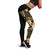 Tonga Polynesian Leggings A6 Gold - Polynesian Pride