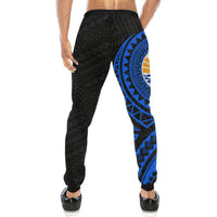 Tahiti Rising Sweatpants (Blue) A6 - Polynesian Pride