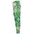 Polynesian Plumeria Mix Green Joggers - Polynesian Pride