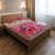Kosrae Polynesian Custom Personalised Bedding Set - Floral With Seal Pink - Polynesian Pride