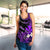 (Custom Personalised) Hawaii Turtle With Plumeria Leaf Purple Women Tank Top - LT12 - Polynesian Pride