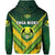 (Izzy Mono) Papua New Guinea Enga Mioks Hoodie Rugby Original Style Green LT8 - Polynesian Pride