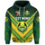 (Izzy Mono) Papua New Guinea Enga Mioks Hoodie Rugby Original Style Green LT8 Unisex Green - Polynesian Pride