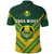 Papua New Guinea Enga Mioks Polo Shirt Rugby Original Style Green LT8 - Polynesian Pride