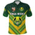 Papua New Guinea Enga Mioks Polo Shirt Rugby Original Style Green LT8 - Polynesian Pride