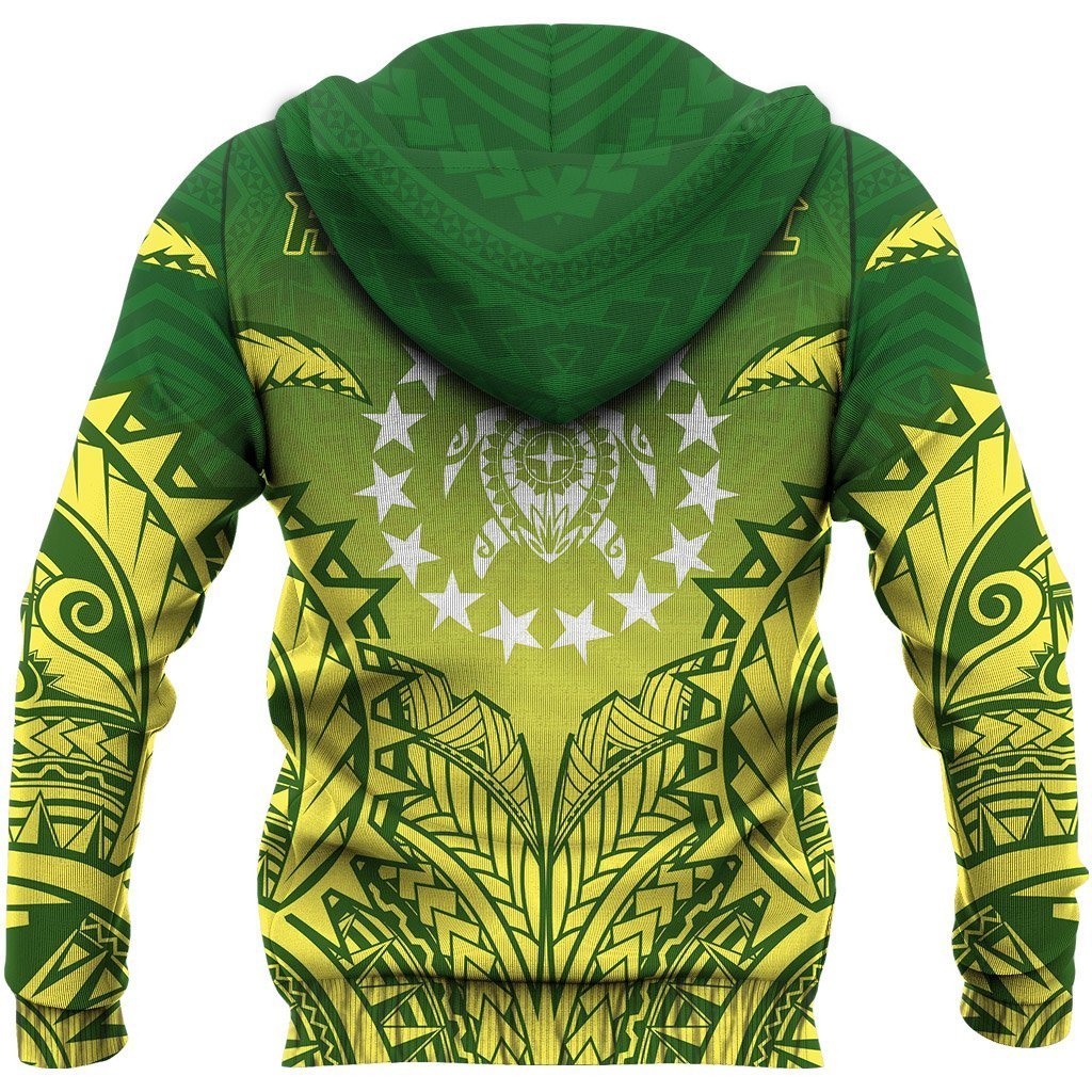 (Kuki Arirani) Cook Islands Premium Zipper Hoodie - Polynesian Pride