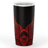 Hawaii Polynesian Tumbler - Red - Polynesian Turtle Manta Ray - Polynesian Pride