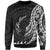 Tokelau Sweatshirt - Polynesian Pattern Style Unisex Black - Polynesian Pride