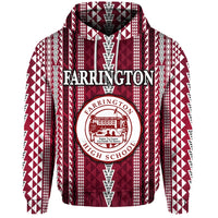 Custom Hawaii Farrington High School Hoodie Simple Style LT8 - Polynesian Pride
