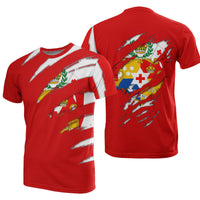 Tonga T Shirt Tonga Coat of Arms - Polynesian Pride