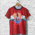 Tahiti T Shirt Tahiti Flag A6 Unisex Red - Polynesian Pride