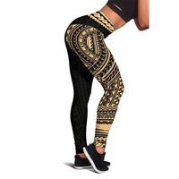 Polynesian Rising 2nd Leggings Gold - Polynesian Pride