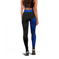 Tonga Polynesian 6th Leggings (Blue) A6 - Polynesian Pride