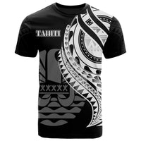 Tahiti T Shirt Polynesian Patterns Best Tahiti Ever Unisex Black - Polynesian Pride