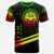 Federated States of Micronesia T Shirt In My Heart Style Reggae Polynesian Patterns Unisex Black - Polynesian Pride
