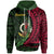 Vanuatu Hoodie Sanma Wings Style Unisex Black - Polynesian Pride