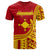 Rotuma T Shirt Hapmak Flag Rotuma Unisex Red - Polynesian Pride