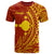 Rotuma T Shirt Oinafa Wings Style Unisex Red - Polynesian Pride