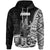 New Caledonia Islands Hoodie Mare Seal of New Caledonia Polynesian Patterns Unisex Black - Polynesian Pride