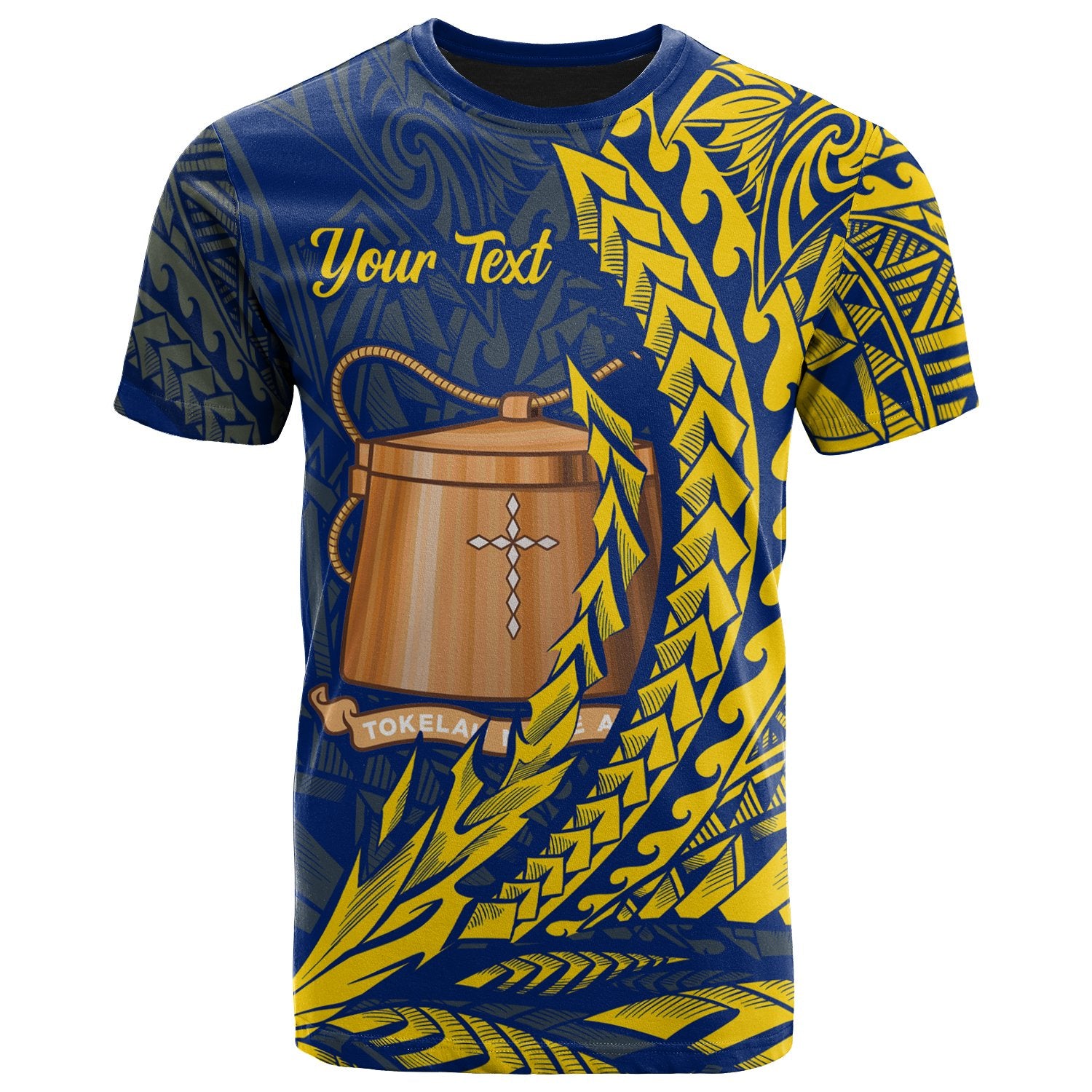 Tokelau T Shirt Custom Wings Style Unisex Black - Polynesian Pride