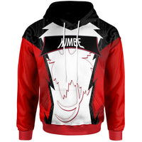 Papua New Guinea Hoodie Kimbe PNG Coat ofrms Unisex Red Black - Polynesian Pride