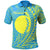 Palau Polo Shirt Melekeok Wings Style Unisex Blue - Polynesian Pride
