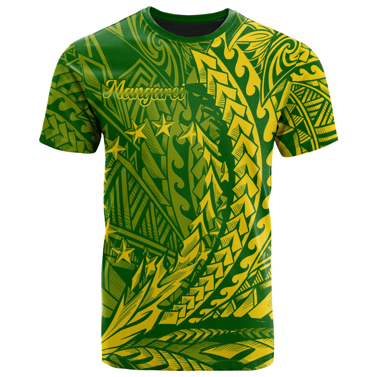 Cook Islands T Shirt Mangarei Wings Style Unisex Art - Polynesian Pride