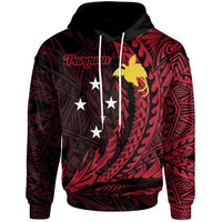 Papua New Guinea Hoodie Panguna Wings Style Unisex Black - Polynesian Pride
