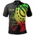 Guam Polo Shirt Reggae Color Polynesian Patterns Best Guam Ever Unisex Black - Polynesian Pride