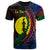 New Caledonia T Shirt La Foa Wings Style Flag Color Unisex Black - Polynesian Pride