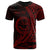 Federated States of Micronesia T Shirt Red Custom Wings Style Unisex Black - Polynesian Pride