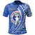 Northern Mariana Islands Polo Shirt Wings Style Unisex Blue - Polynesian Pride