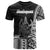 New Caledonia Islands T Shirt Bouloupari Seal Of New Caledonia Islands Polynesian Patterns Unisex Black - Polynesian Pride