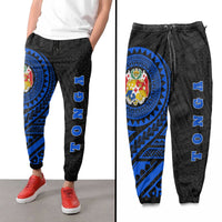 Tonga Rising Sweatpants (Blue) A6 Unisex Blue - Polynesian Pride