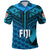 Fiji Rugby Polo Shirt Coconut Sporty Vibes Blue Unisex Blue - Polynesian Pride