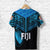 Custom Fiji Rugby T Shirt Coconut Sporty Vibes Black - Polynesian Pride