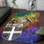 Fiji Area Rug - Rainbow Polynesian Pattern - Polynesian Pride