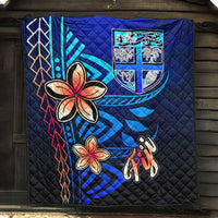 Fiji Premium Quilt - Vintage Tribal Mountain - Polynesian Pride