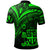 fiji-polo-shirt-green-color-cross-style