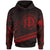 Northern Mariana Islands Hoodie In My Heart Style Red Polynesian Patterns Unisex Black - Polynesian Pride