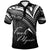 French Polynesia Polo Shirt Cross Style Unisex Black - Polynesian Pride