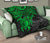 Pohnpei Polynesian Premium Quilt - Polynesian Green Turtle - Polynesian Pride