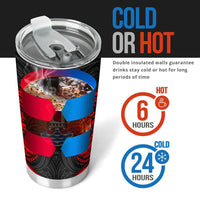 Tahiti Polynesian Custom Personalised Tumbler - Tahiti Spirit Red - Polynesian Pride