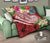 Tahiti Polynesian Premium Quilt - Summer Plumeria (Red) - Polynesian Pride