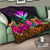 Polynesian Hawaii Kanaka Maoli Premium Quilt - Summer Hibiscus - Polynesian Pride