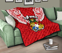 Tonga Rugby Premium Quilt Royal Style - Polynesian Pride