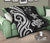 Fiji Polynesian Premium Quilt - White Tentacle Turtle Crest - Polynesian Pride