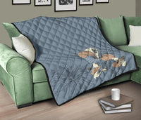 Hibiscus Art Premium Quilt - Polynesian Pride