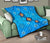 Hawaii Plumeria Turtle In The Ocean Premium Quilt - AH - John Style - Polynesian Pride